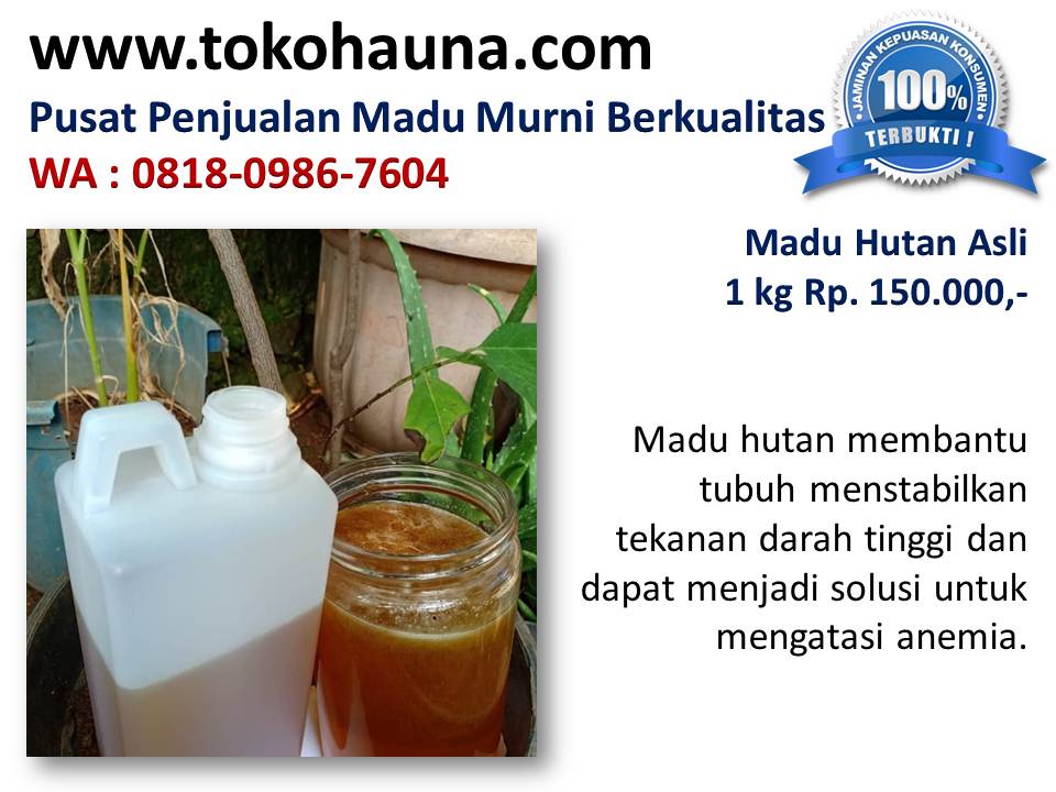 Grosir madu asli curah, distributor madu curah di Bandung wa : 081809867604 Kandungan-madu-sari-bunga-murni